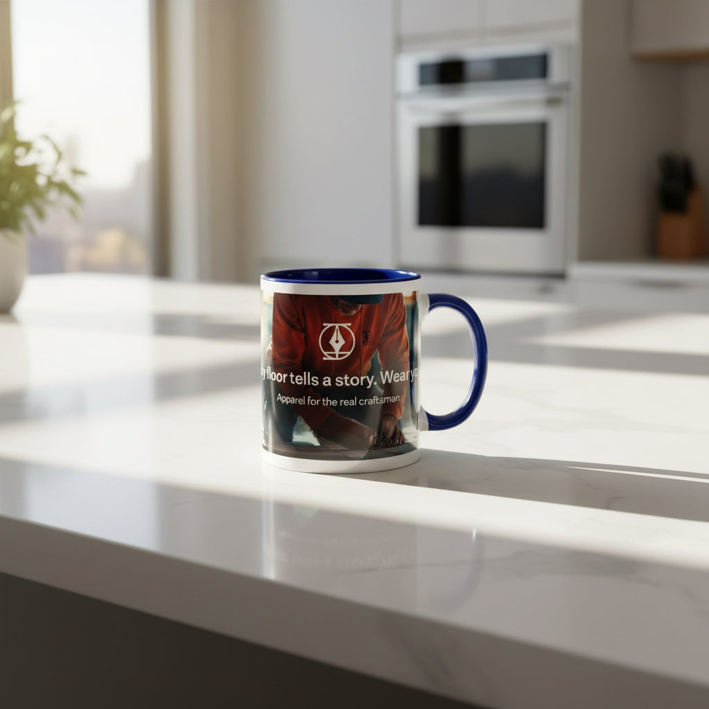 Every Floor Tells a Story Accent Mug