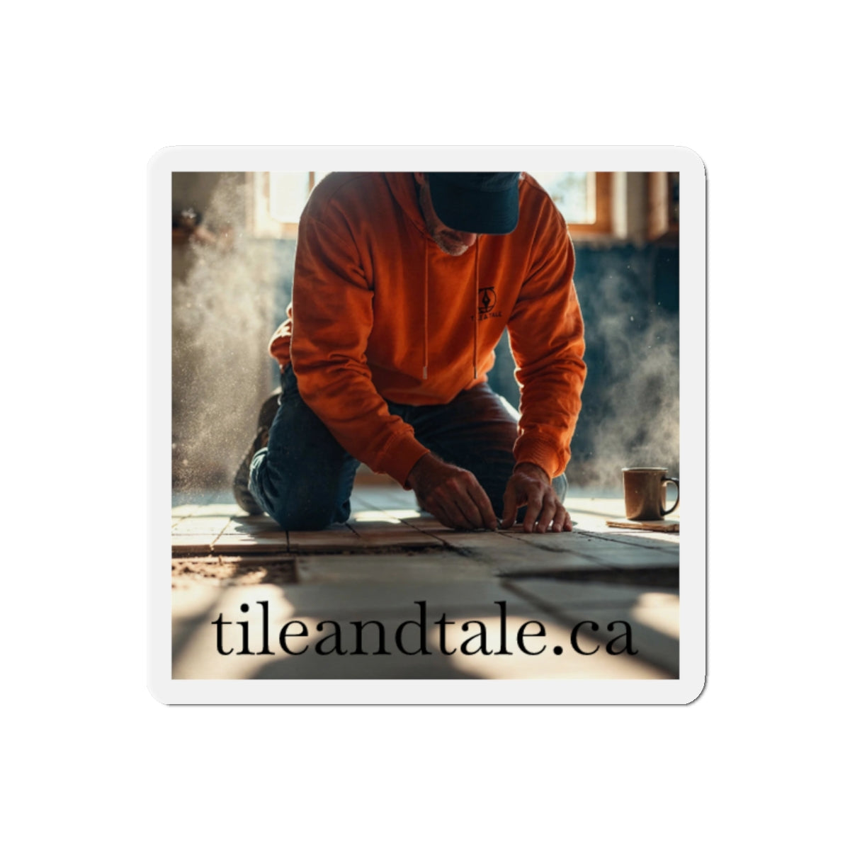 Tile & Tale Craftsman Logo Magnet