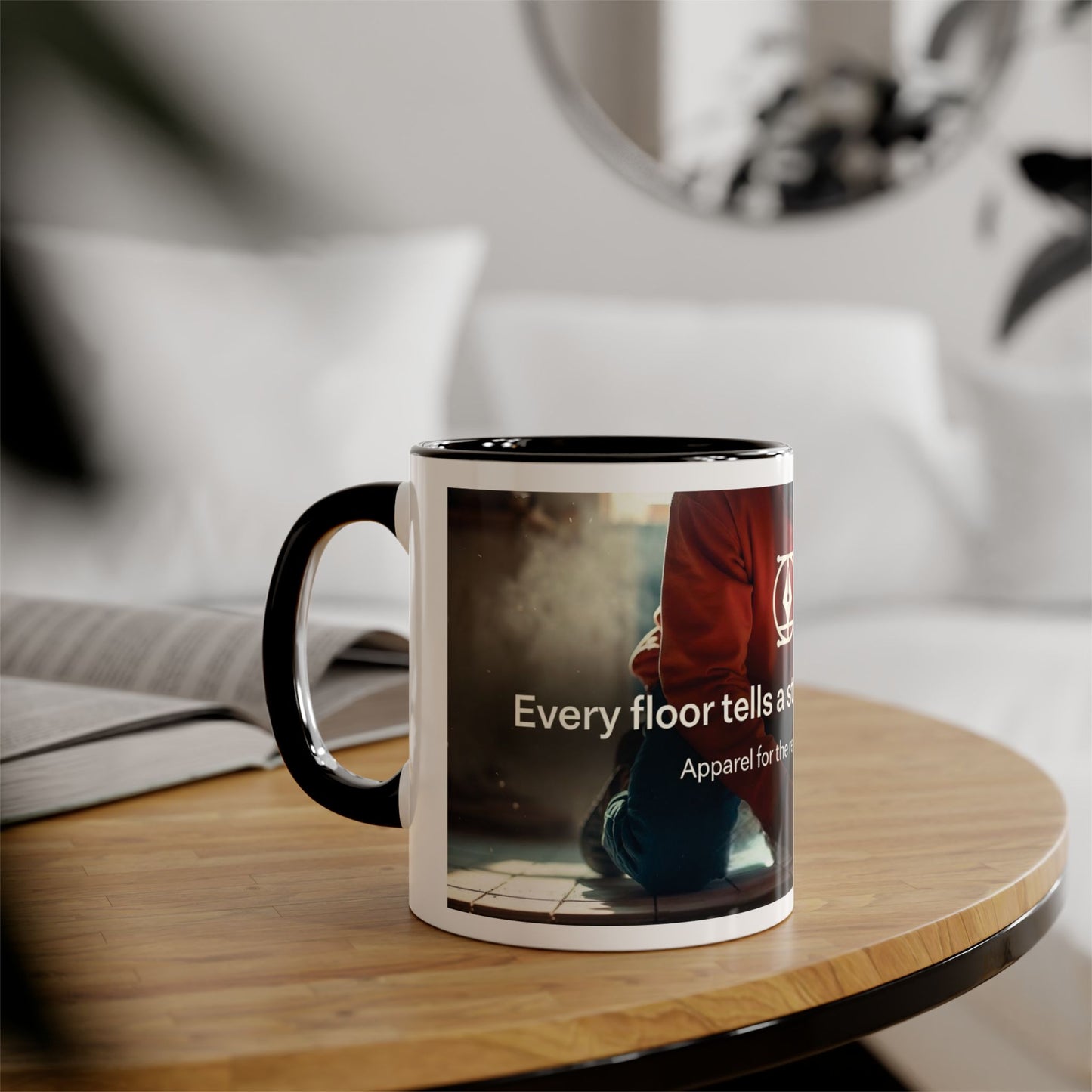 Every Floor Tells a Story Accent Mug