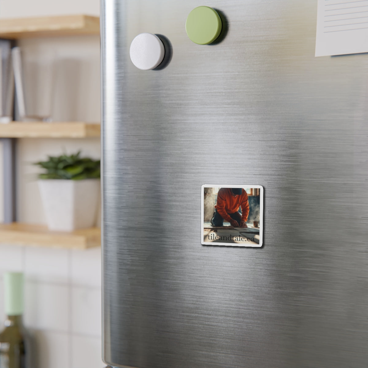 Tile & Tale Craftsman Logo Magnet