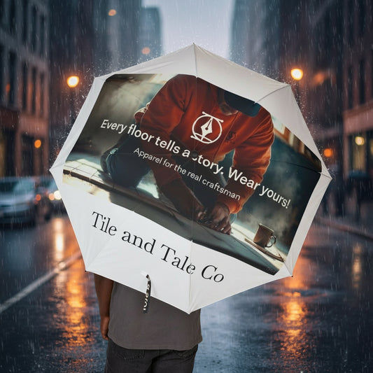 Compact Semi‑Automatic Travel Umbrella