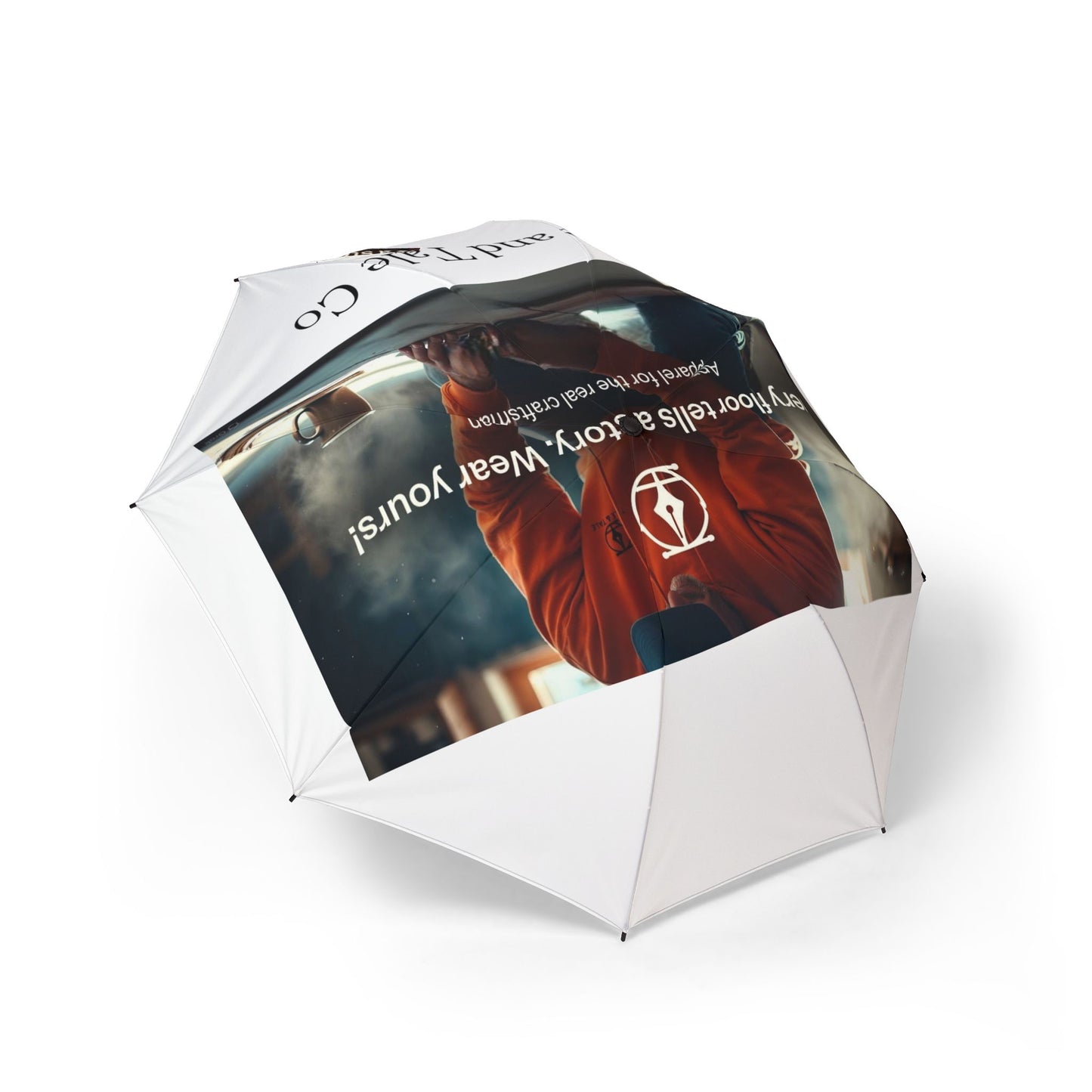 Compact Semi‑Automatic Travel Umbrella