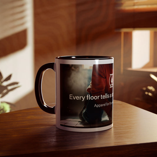 Every Floor Tells a Story Accent Mug